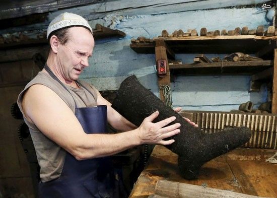 تصویر 4 از پاپوش نمدی گرم و راحت برای استفاده در خانه